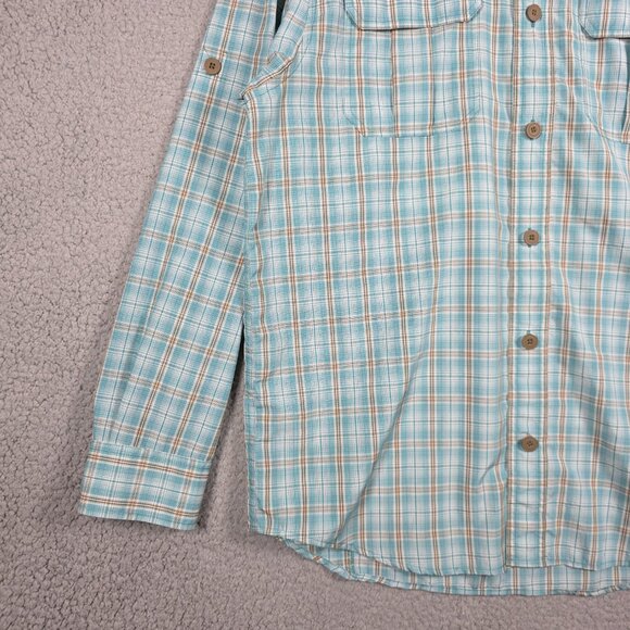 Duluth Trading Co Mens Shirt Medium Lot Of 2 Tartan Plaid Lightweight Vented - Picture 9 of 16